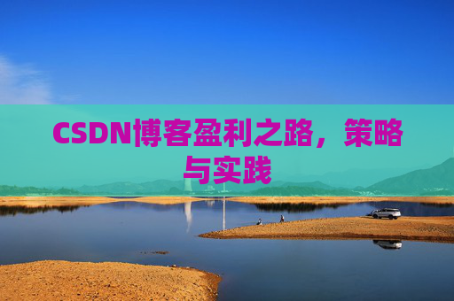 CSDN博客盈利之路,策略与实践