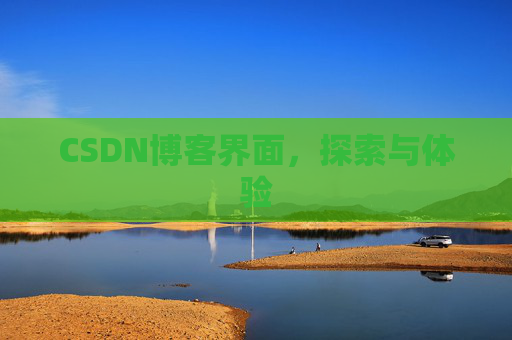 CSDN博客界面,探索与体验